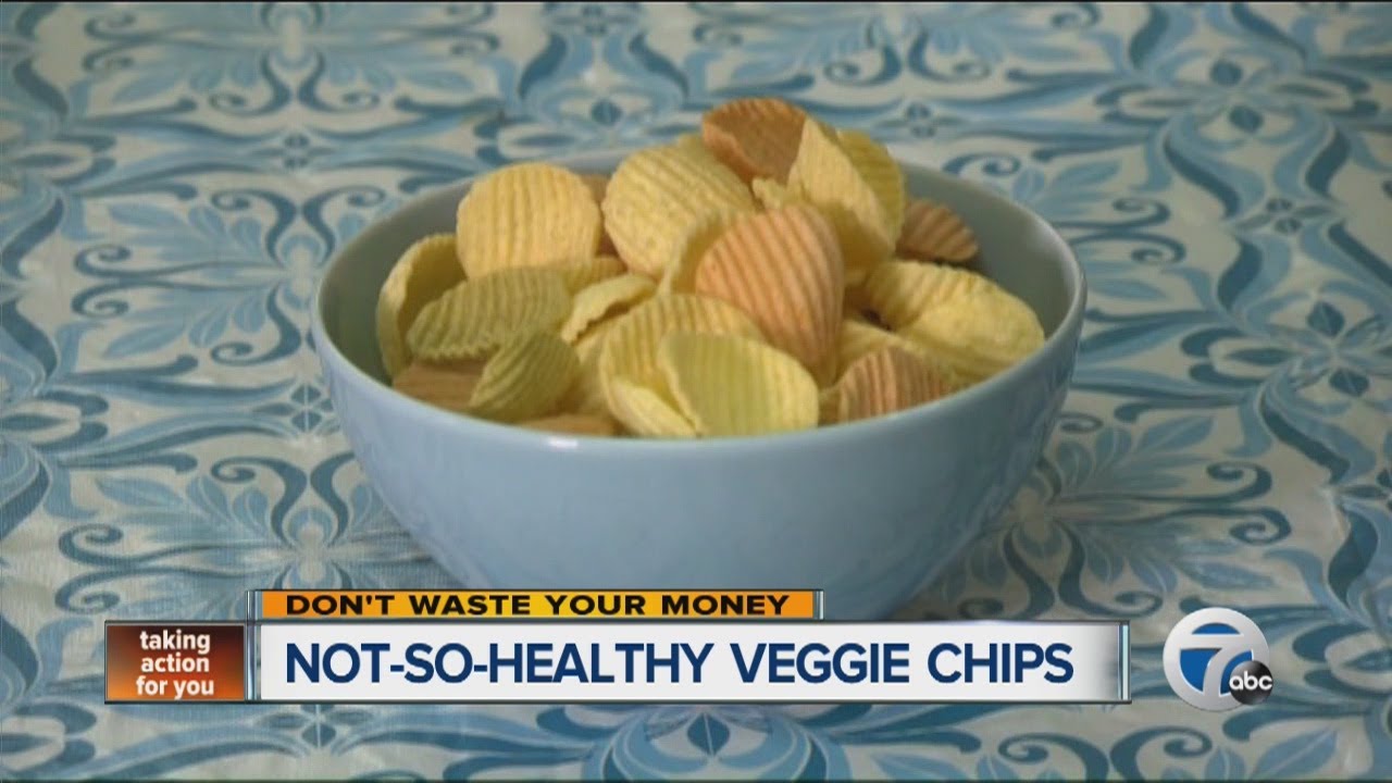 Not-so-healthy veggie chips
