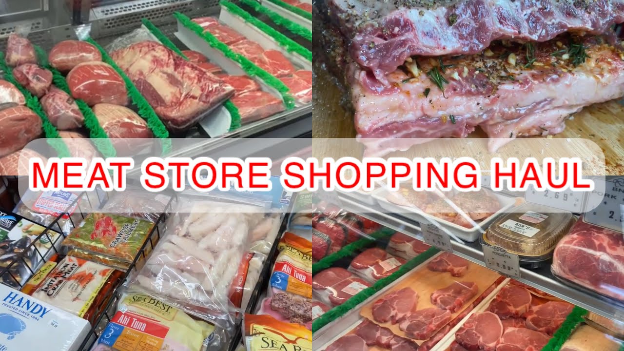 COME TO THE MEAT STORE WITH ME | SHOPPING IN MARYLAND | NICKS OF CLINTON