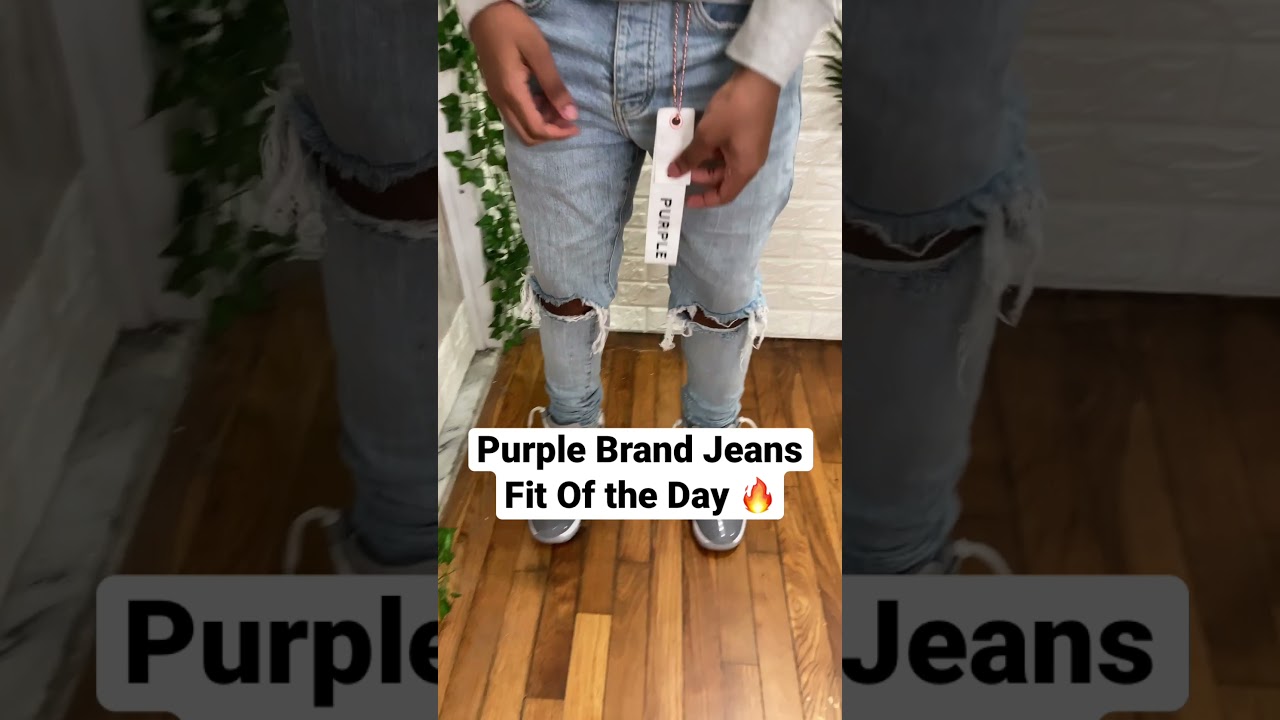 Purple Brand Jeans Fit Of The Day |Cool Greys #purplejeans #purplebrand #ootd #mensfashion