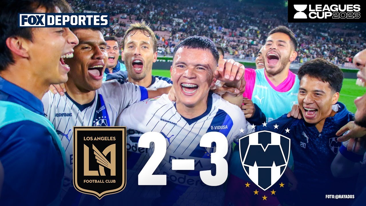 LAFC 2-3 Monterrey | HIGHLIGHTS | Leagues Cup | 11 de agosto