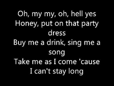 Tom Petty- Mary Jane's Last Dance (Lyrics)