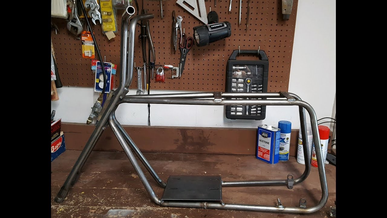 Mini Bike Frame and Fork for Sale. Make your own mini bike!