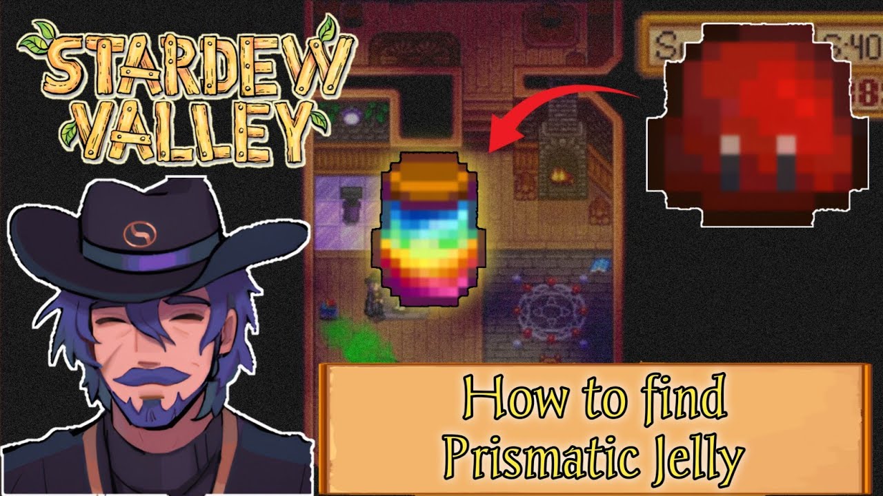 Ultimate guide to find Prismatic Jelly Quick and Easy ! Stardew Valley #stardewvalley