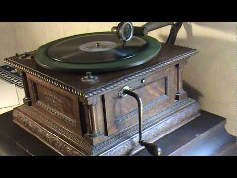 1905 EXCELSIOR RECORD 78rpm Talkophone Label Played On Victor Type D Phonograph