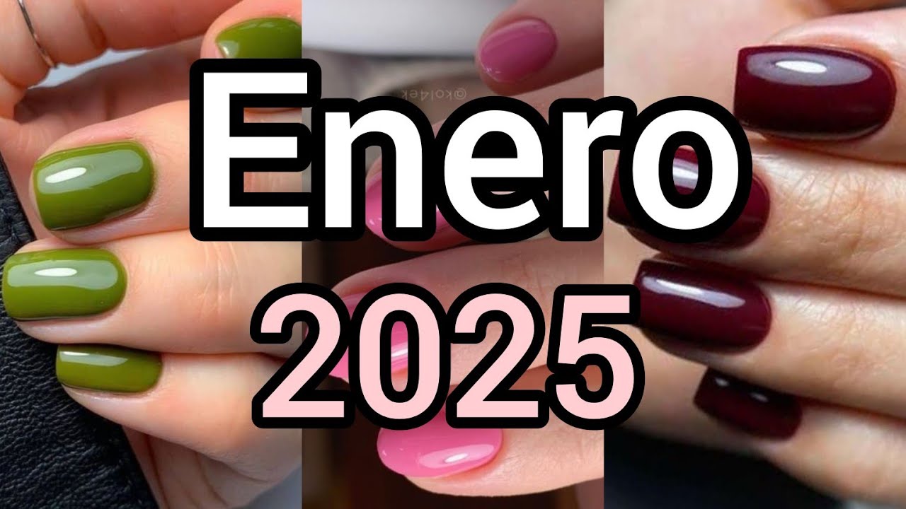 UÑAS para ENERO TENDENCIAS 2025 😱👌🏻 DISEÑOS JANUARY nails
