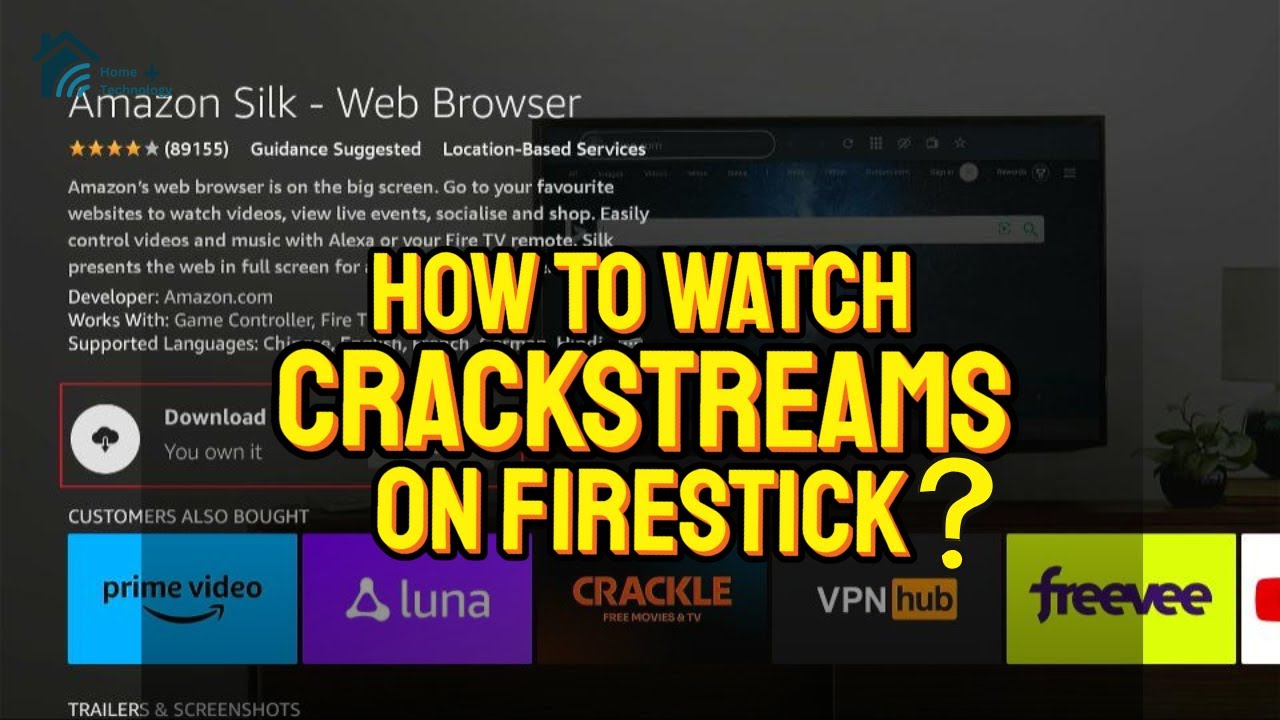 How to Watch CrackStreams on FireStick in 2025 | Easy Guide