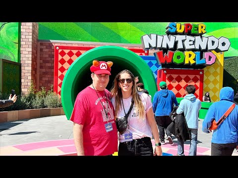 Super Nintendo World With Trent!
