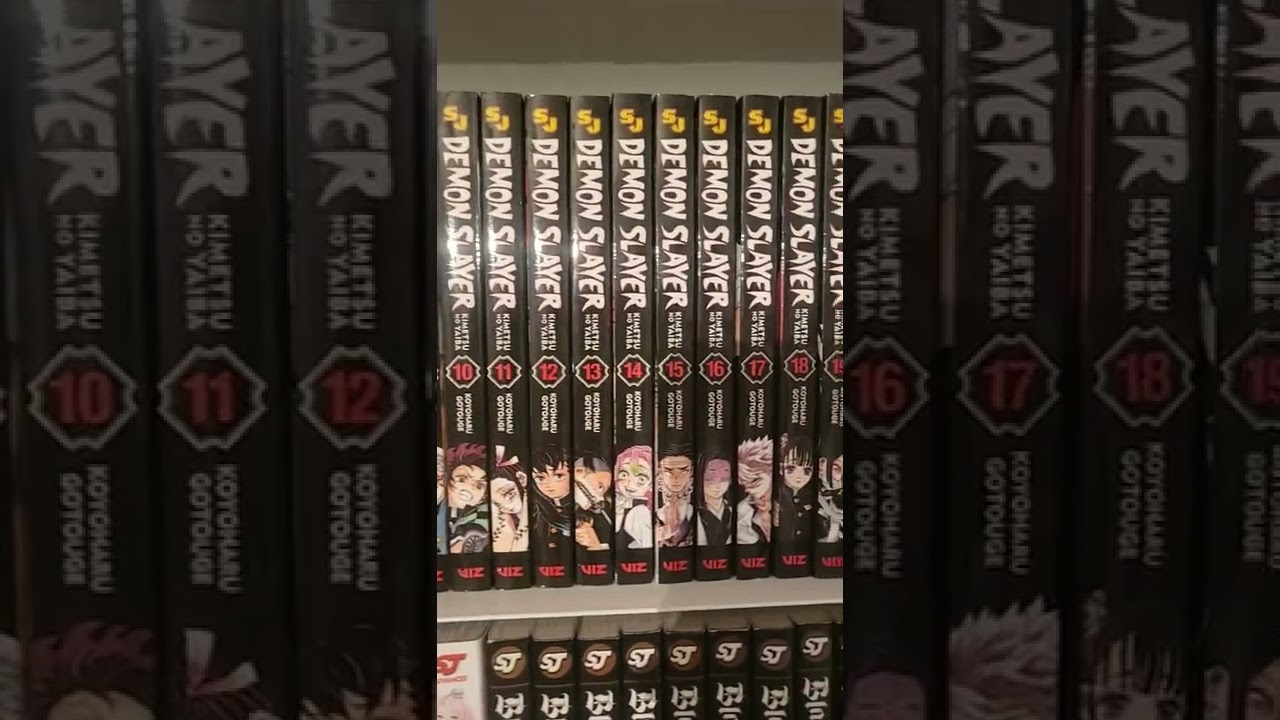 Complete demon slayer manga collection