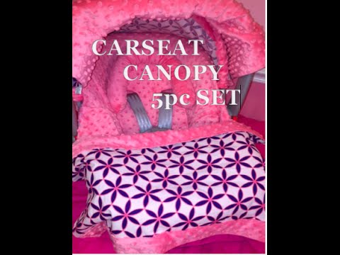 How I assemble BABY'S CARSEAT Cover/ Canopy!!!