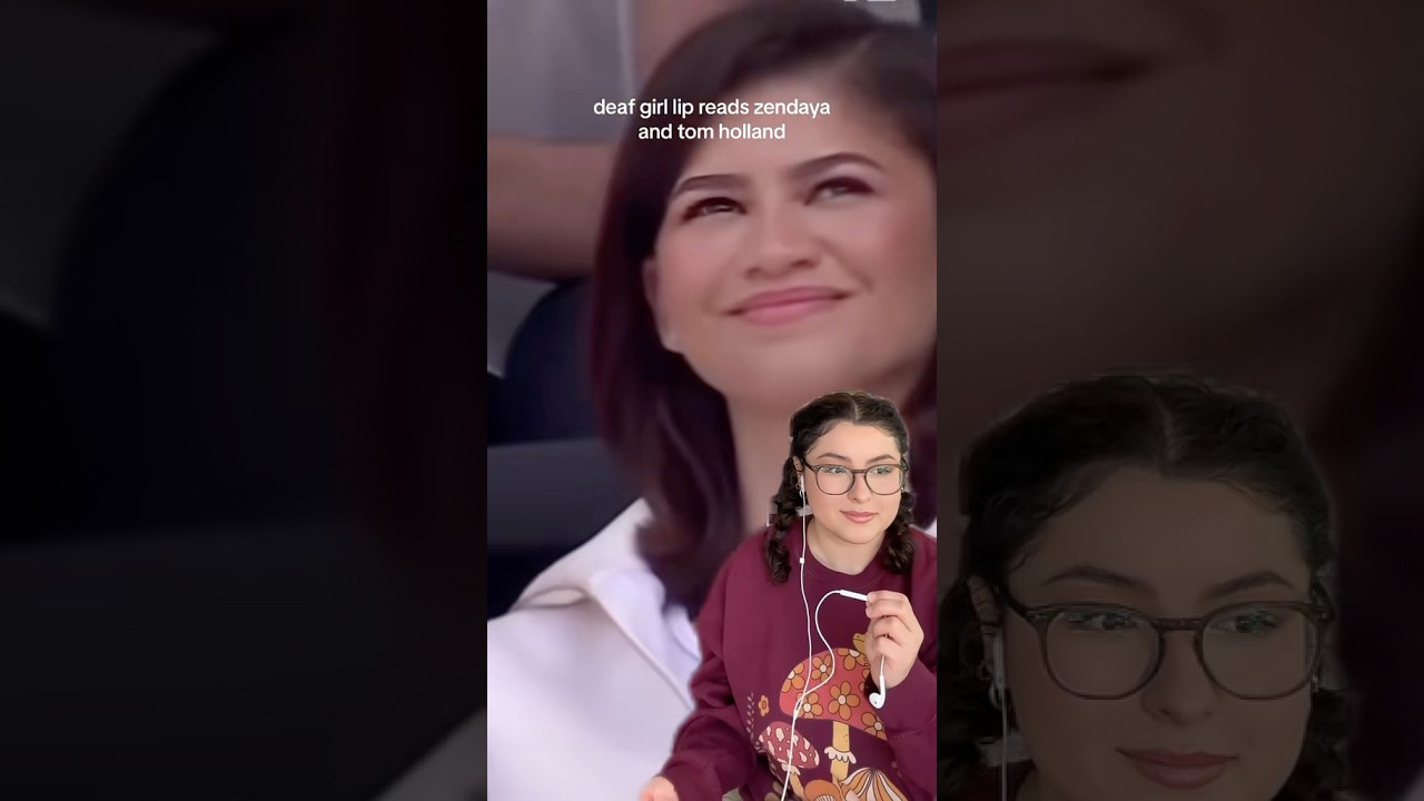 america’s fav couple #Zendaya #tomholland #lipreading #lipreadinggirl