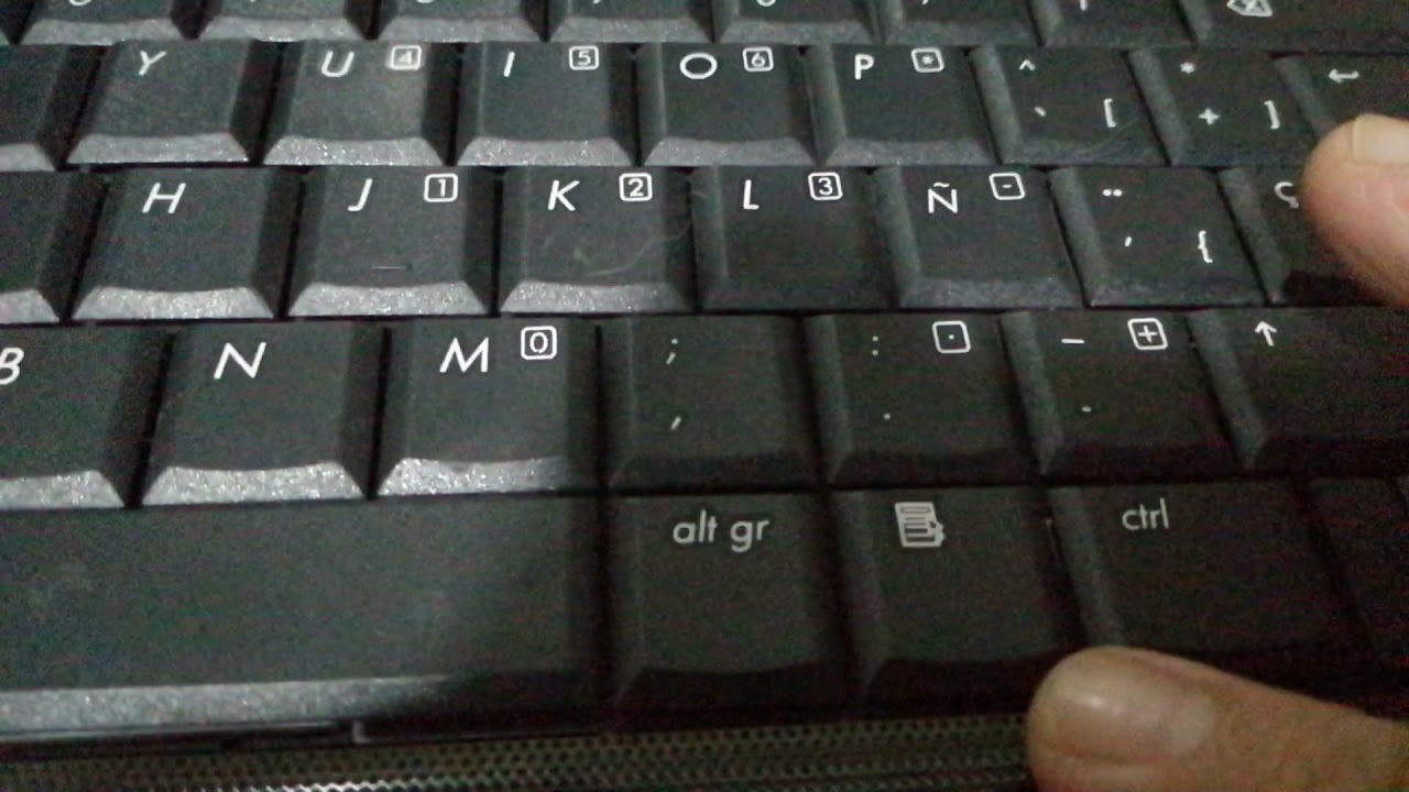 Como sacar o hacer diagonal invertida, barra inversa o backslash - Back slash en programación