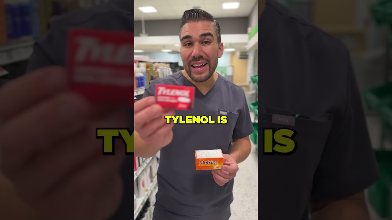 Differences between Tylenol & Motrin 💊 #studentnurse #nurseeducator #nursingstudent
