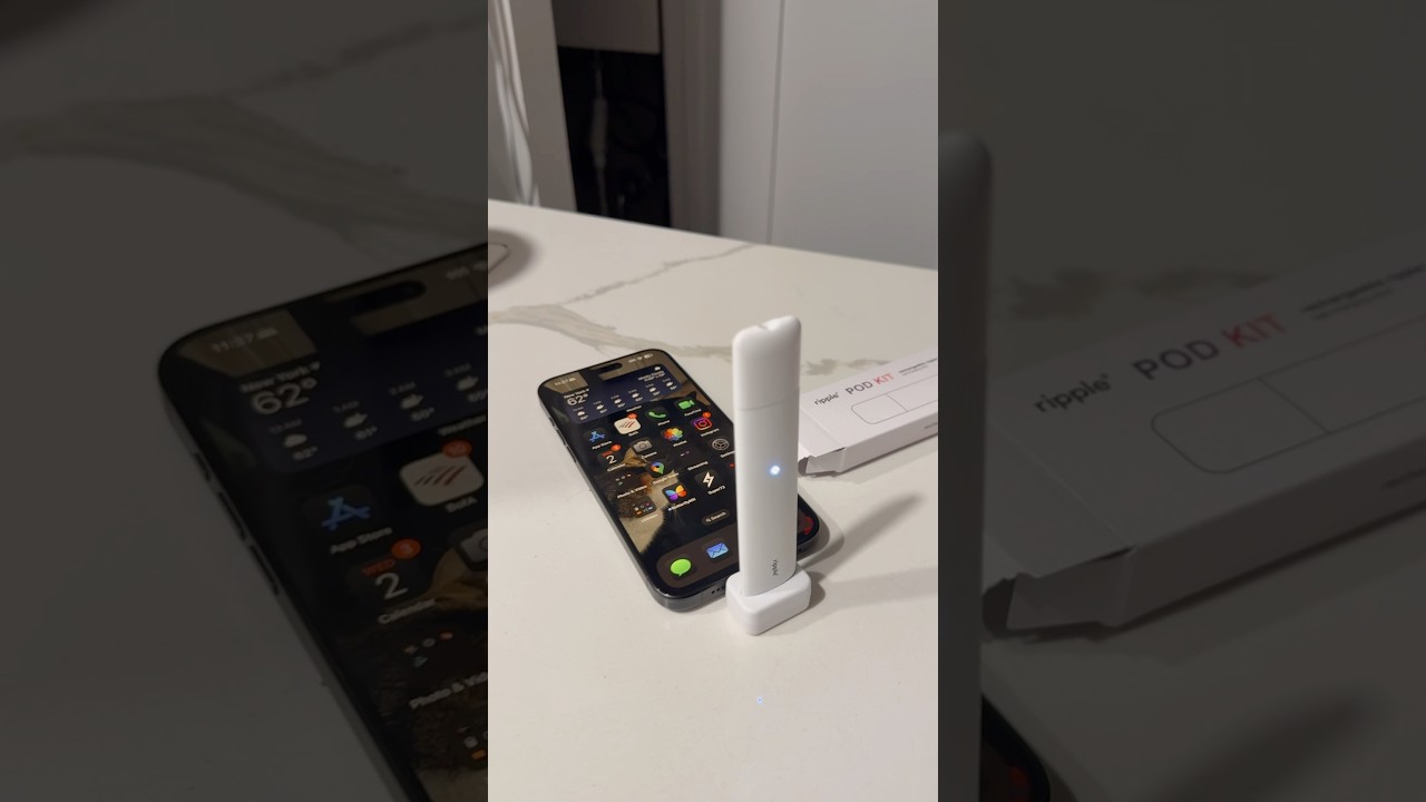 CHARGE YOUR ripple+ WITH YOUR IPHONE 📱 🤯