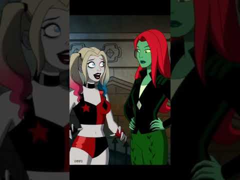Harley Quinn and Poison ivy Kissing. #poisonivy #hbomax #harleyquinn