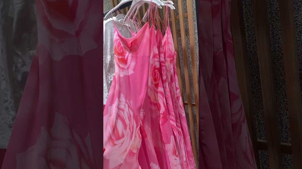 Mango Summer Dresses #summerdresses #mango #dresses #pinkdress