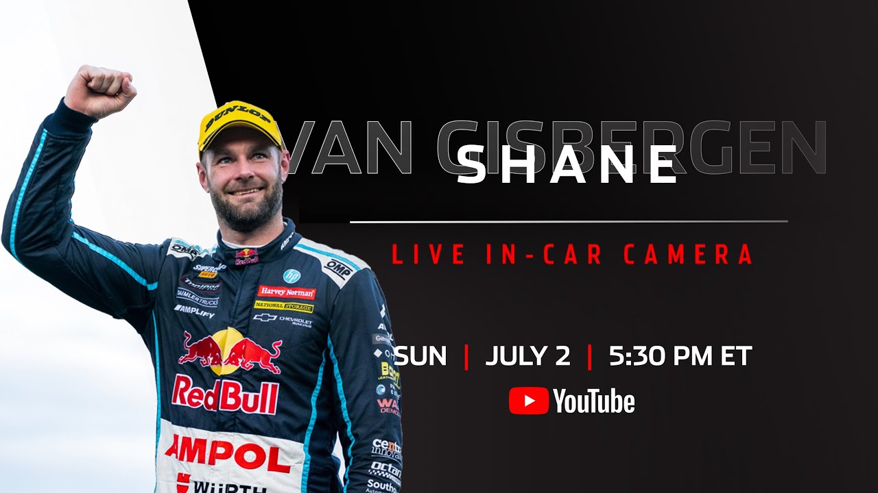 LIVE: Shane van Gisbergen Chicago Street Race In-Car Camera presented by Sunoco