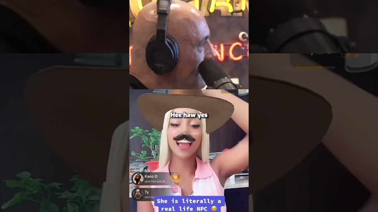 Joe Rogan reacts to NPC TikToker..👀🤪 | ft. Post Malone