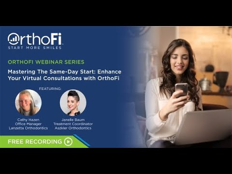 OrthoFi Virtual Consultation Example | Dr. Rob Aszkler, Janelle Baum and Cathy Hazen