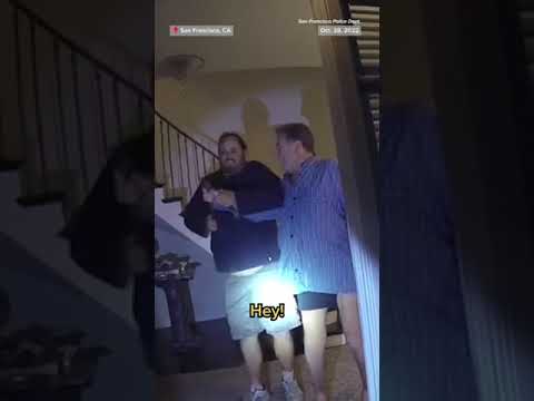 Video shows attack on #NancyPelosi’s husband