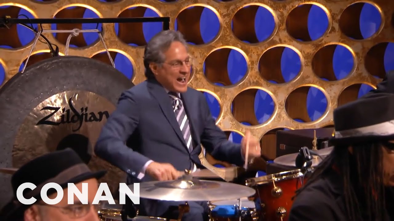 Max Weinberg Returns To CONAN | CONAN on TBS