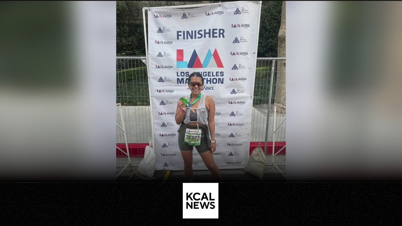 KCAL News' Lesley Marin completes LA Marathon