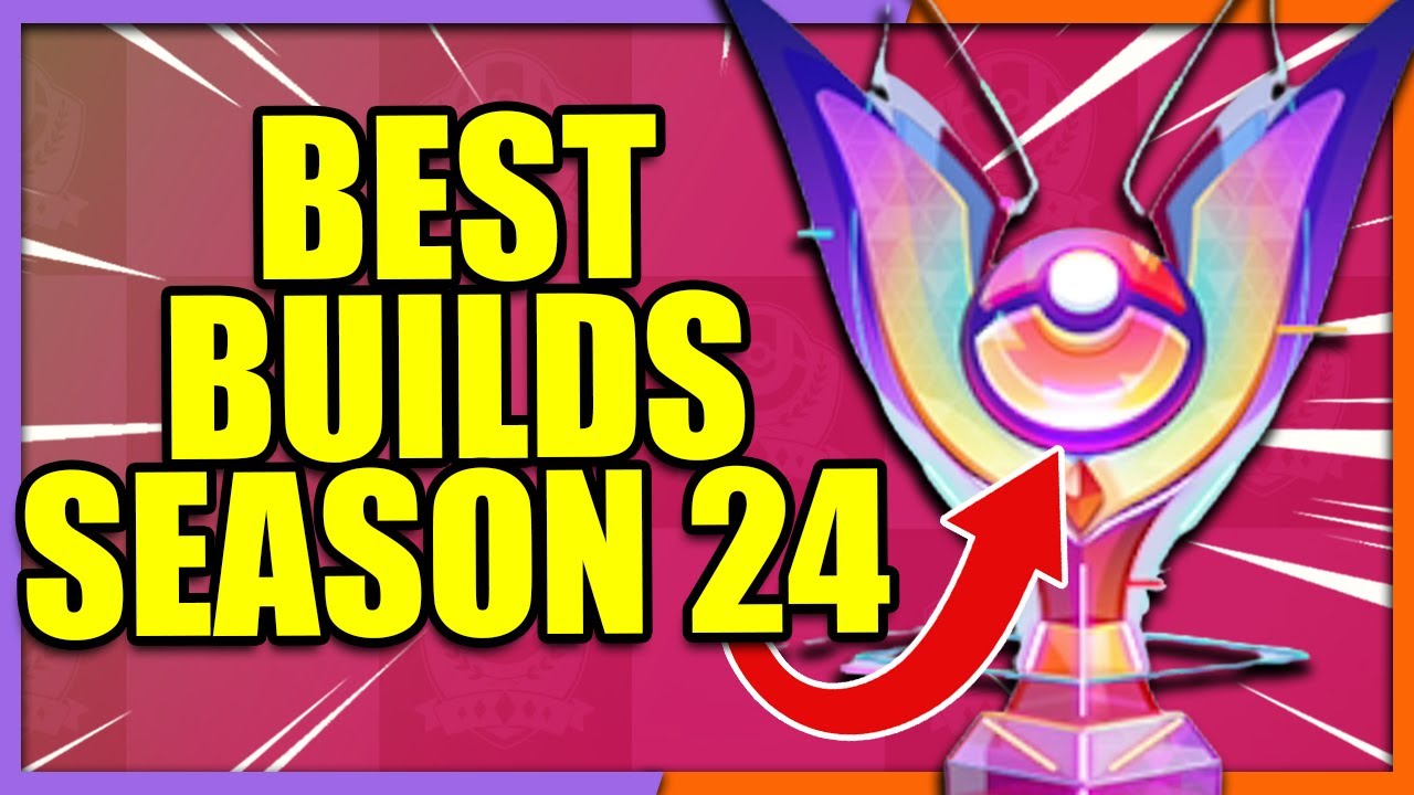 BEST BUILDS New Ranked Season 24 EVERY ROLE | Pokemon Unite