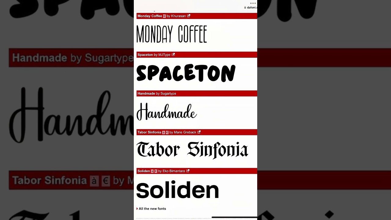 ⇢ ⌚️˗ˏˋHow to Download Fonts From ✨DAFONT✨ 🕊️ ࿐ྂ || Requested by @mel_the_marchmellow