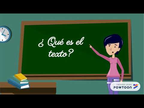 ¿Qué es un texto