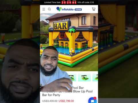 Start A Inflatable Pool Bar BUSINESSSS