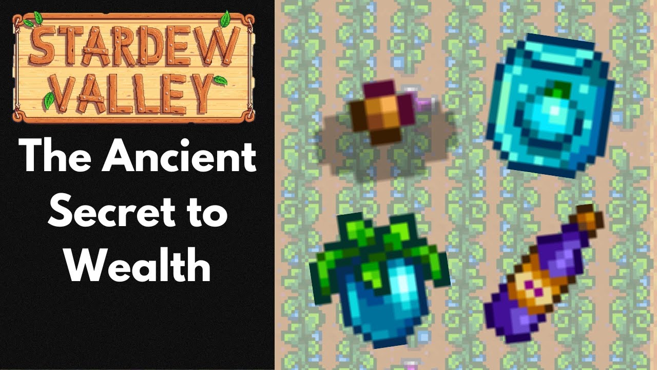 Making Money with Ancient Seeds in Stardew Valley