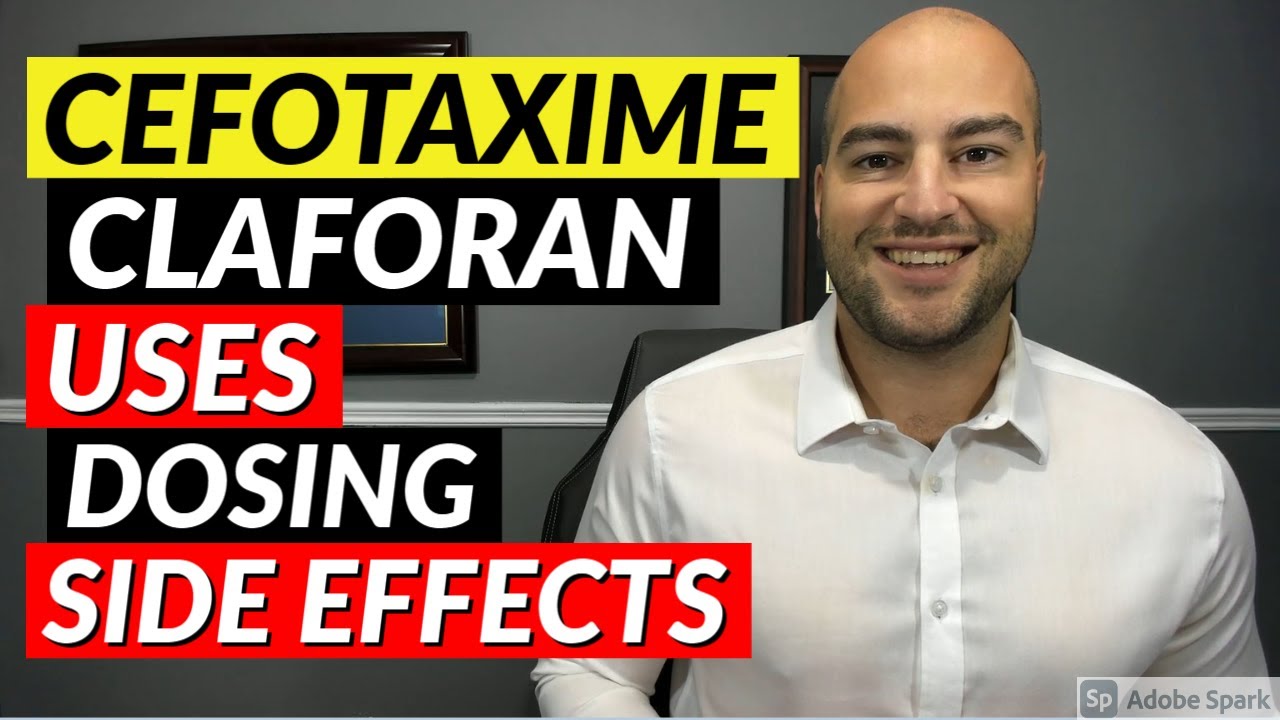 Cefotaxime (Claforan) - Pharmacist Review - Uses, Dosing, Side Effects