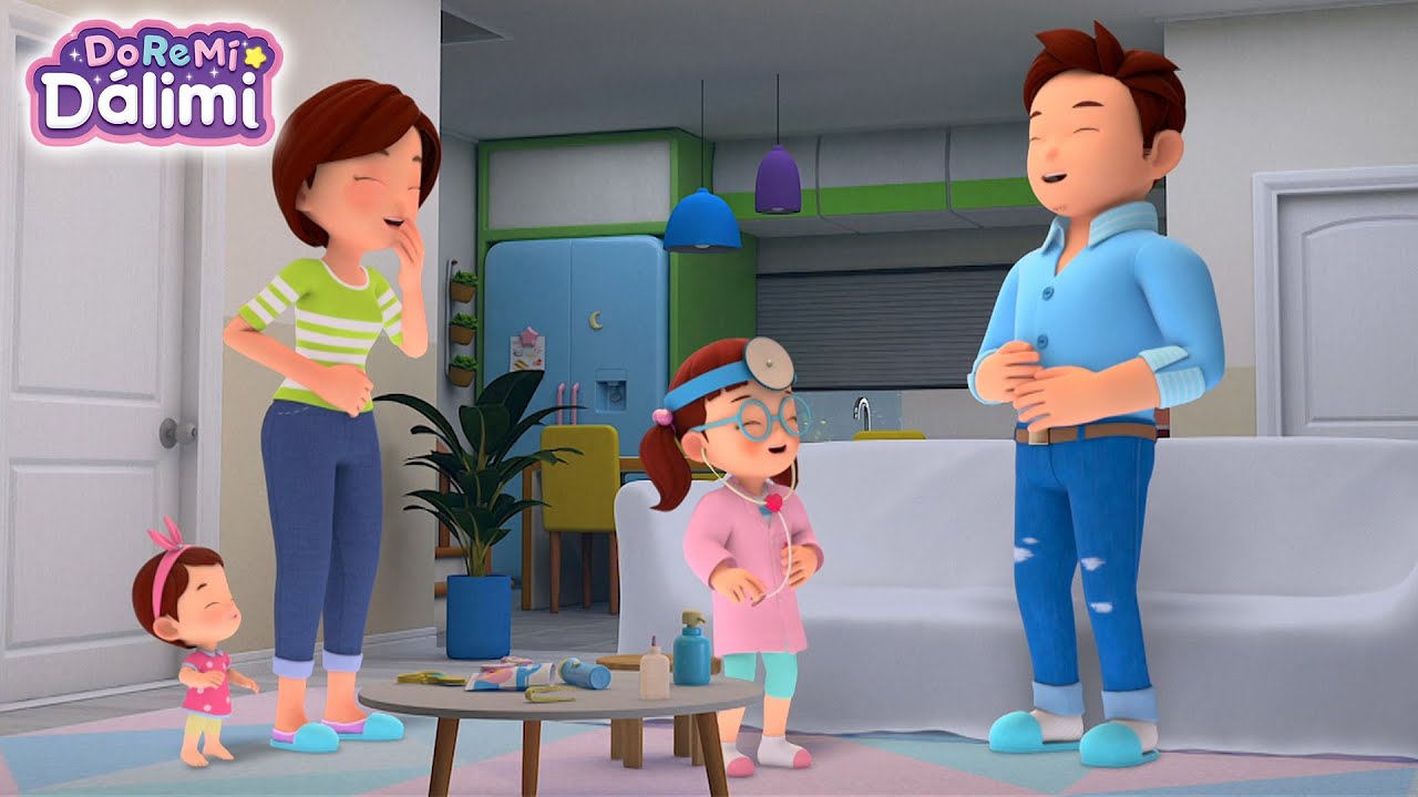 DoReMi Dálimi✨Nuevo🎁Episodio 10 Voy a ser médico👩⚕️Animación Musical🥨canción