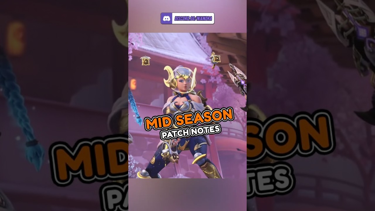 MID SEASON PATCH NOTES - Ana & Hazard nerfs, Echo buffs | Overwatch 2 season 14 #overwatch2
