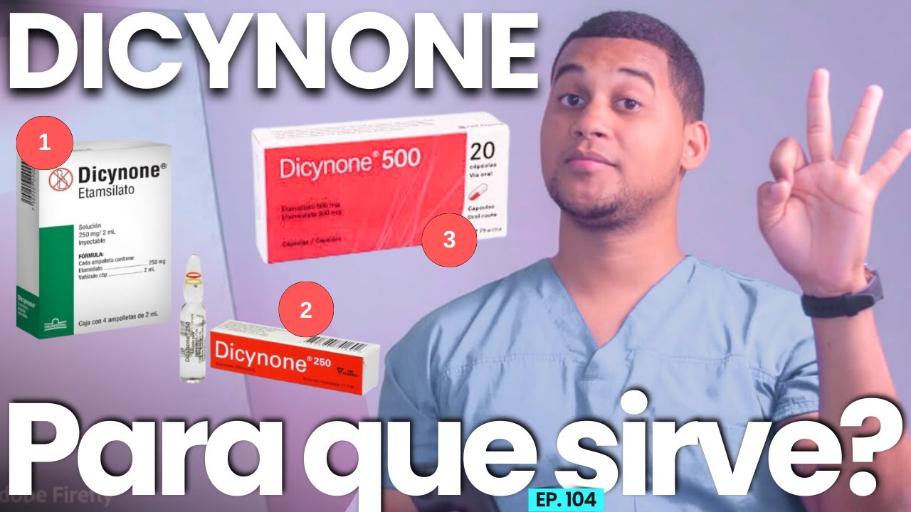 DICYNONE PARA QUE SIRVE | 3 COSAS