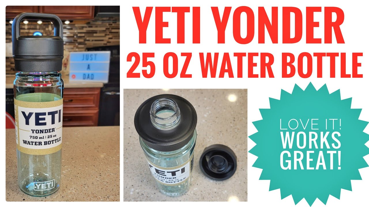 New Just Released! Yeti Yonder 25 oz Water bottle 750 ml REVIEW I LOVE IT!!!! GIFT IDEA