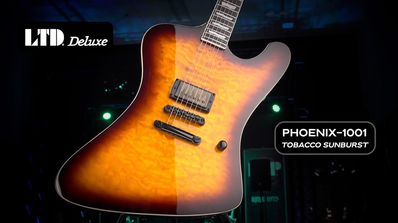Caleb Shomo (Beartooth) Reacts to the LTD Deluxe Phoenix-1001 | ESP Guitars