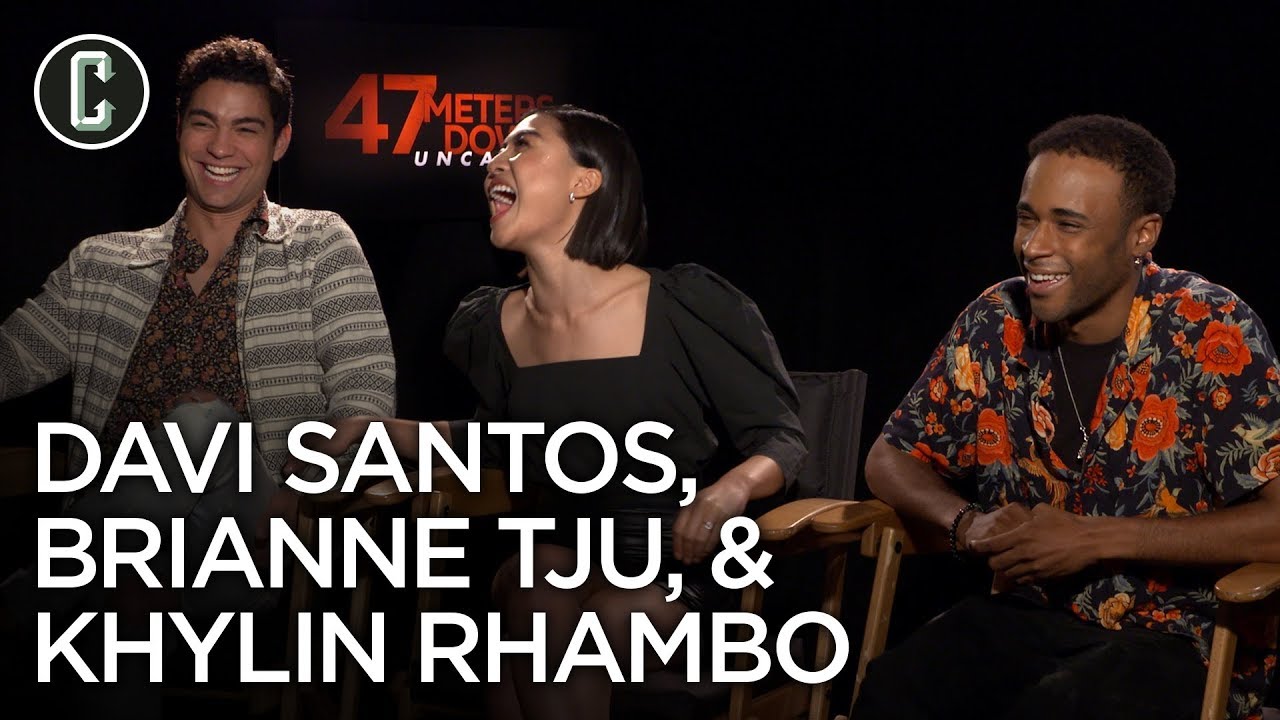 47 Meters Down Uncaged: Brianne Tju, Davi Santos & Khylin Rhambo Interview