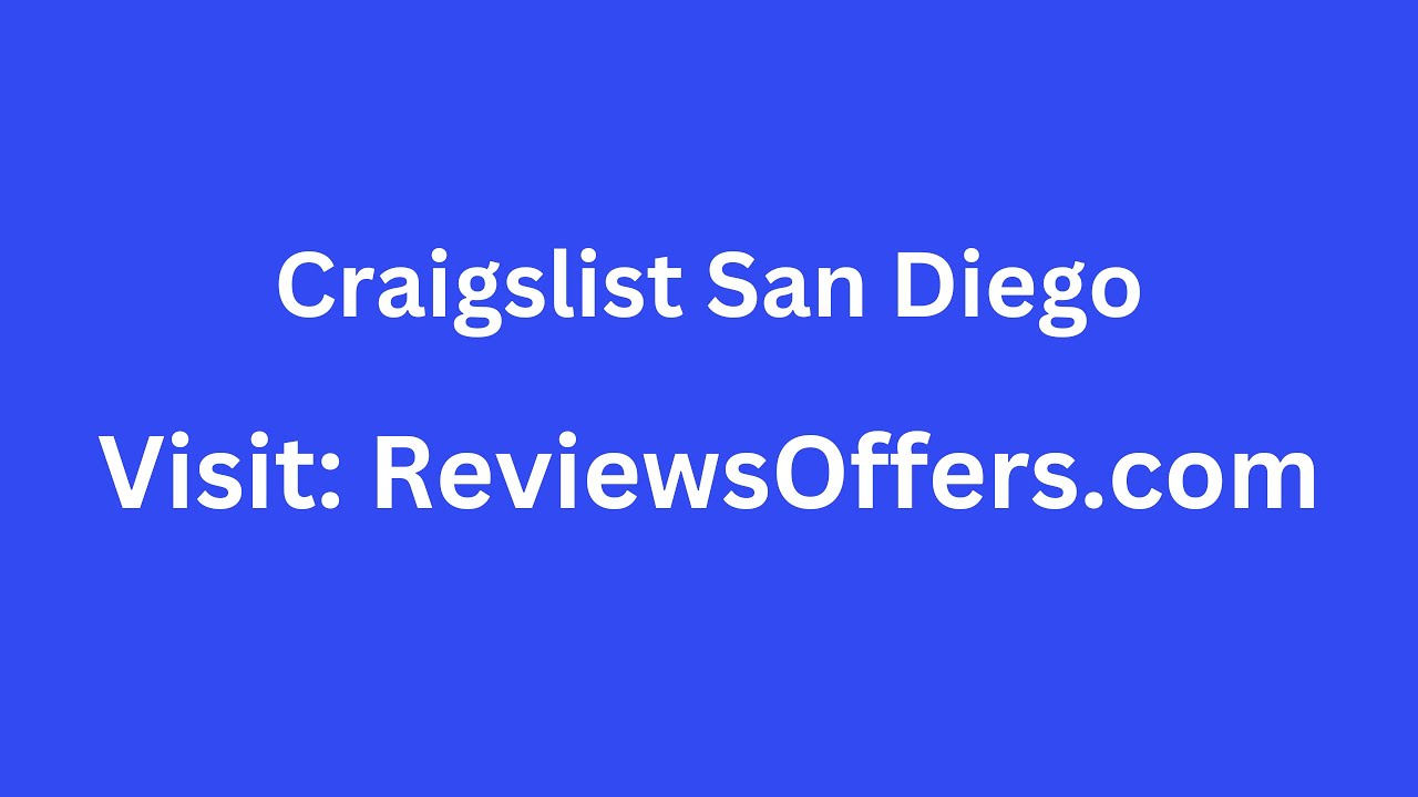 Top 10 Craigslist San Diego Cars, Craigslist San Diego Pets | ReviewsOffers.com