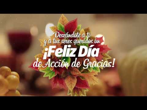 Feliz Día de Acción de Gracias!
