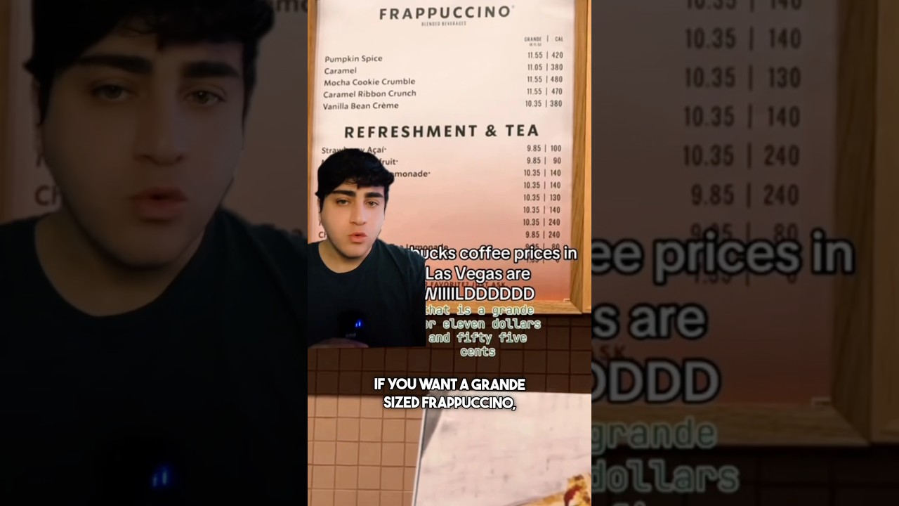 Starbucks New Prices Are Insane 😳