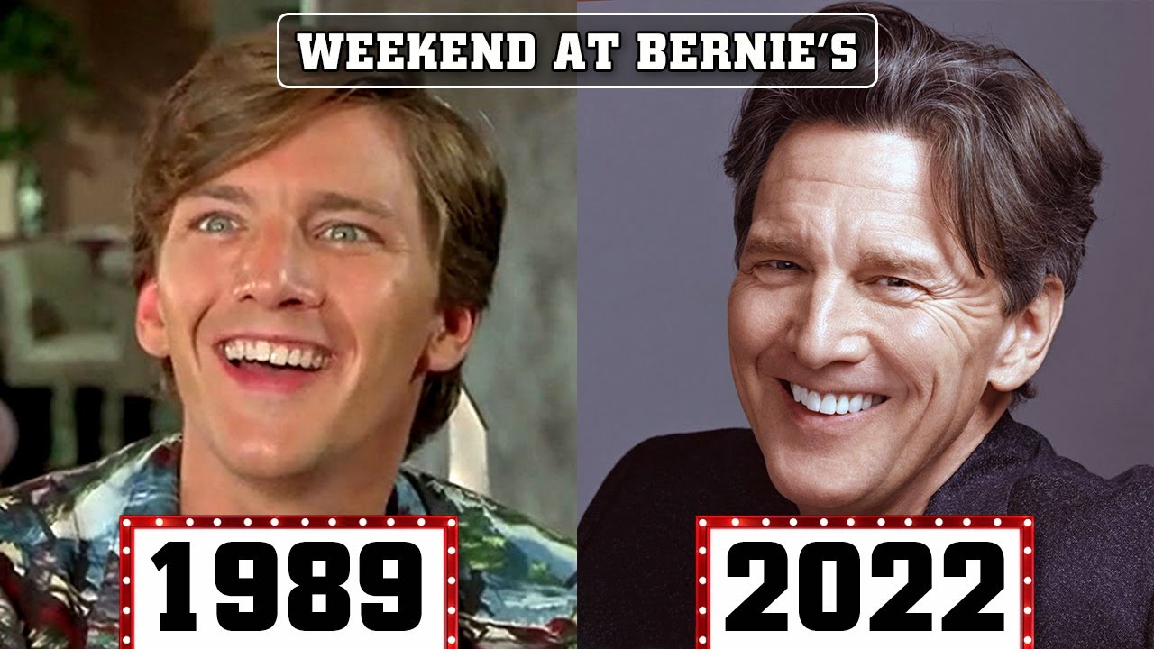 WEEKEND AT BERNIE'S (1989) Cast Members Then And Now