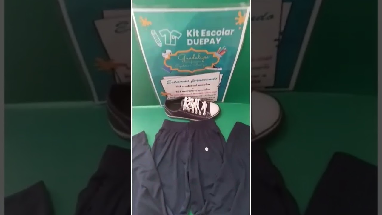 temos também uniforme escolar da prefeitura