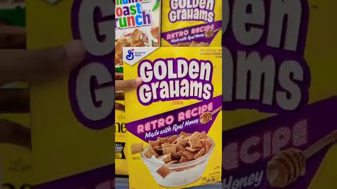 GOLDEN GRAHAMS CEREAL #GroceryStoreFinds #shorts