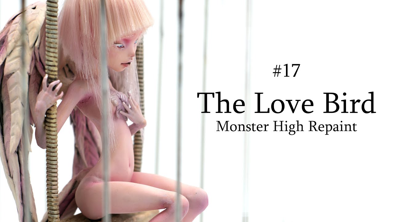The Love Bird - prisoner of love... OOAK Valentines Special Repaint