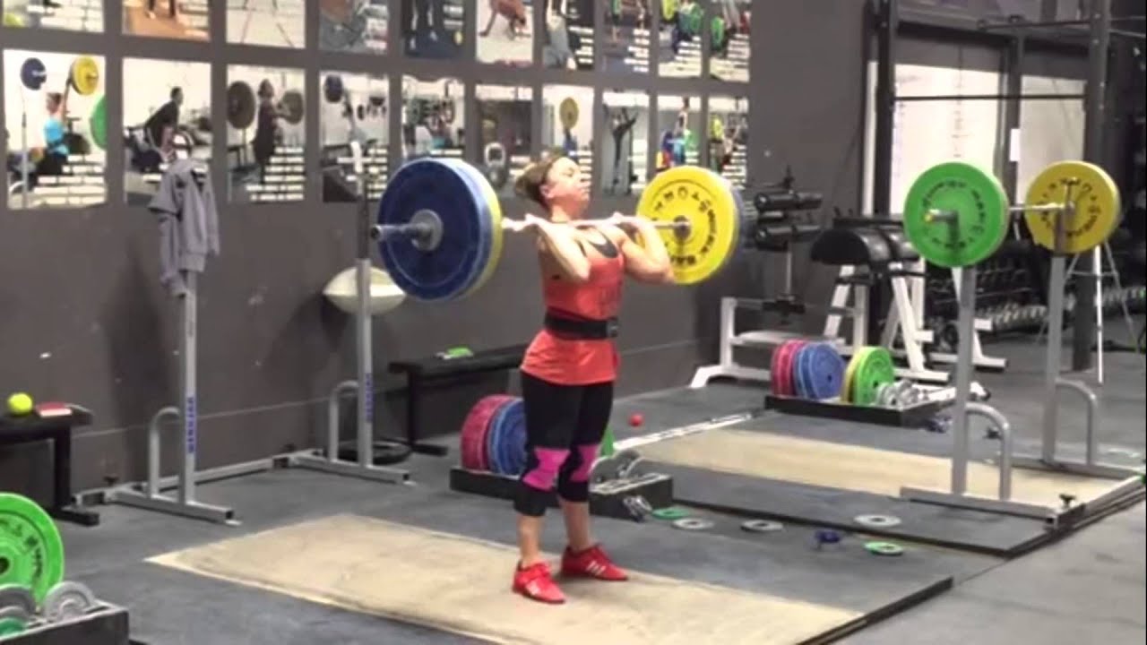 Danielle Clean & Jerk 86 kg (190 lbs) at 53 kg Bodyweight