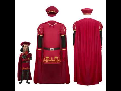 Vikidoky Shrek Lord Farquaad Cosplay Costume