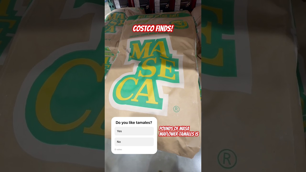 50 lbs #Maseca Instant Corn #Masa Flour at #Costco ! #masaflour #tamales #tortilla #mexicanfood