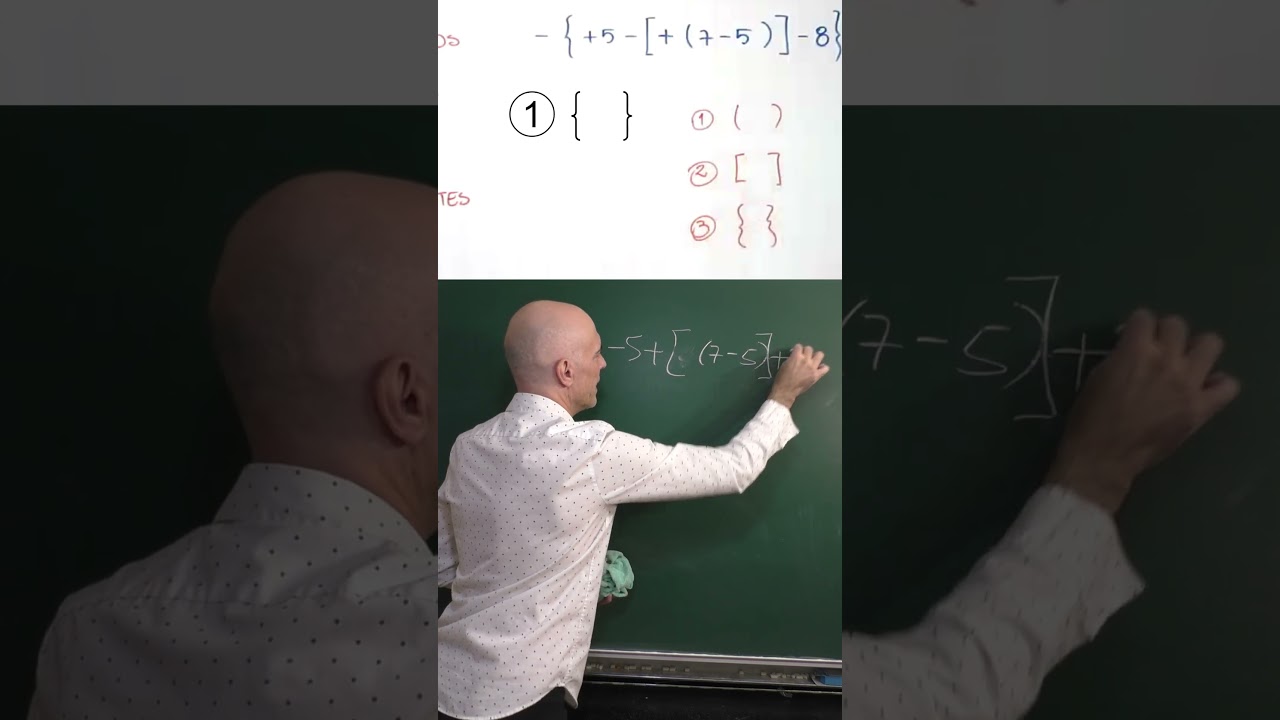 JERARQUÍA DE OPERACIONES HACKEADA. Paréntesis, corchetes y llaves. Matemáticas Básicas
