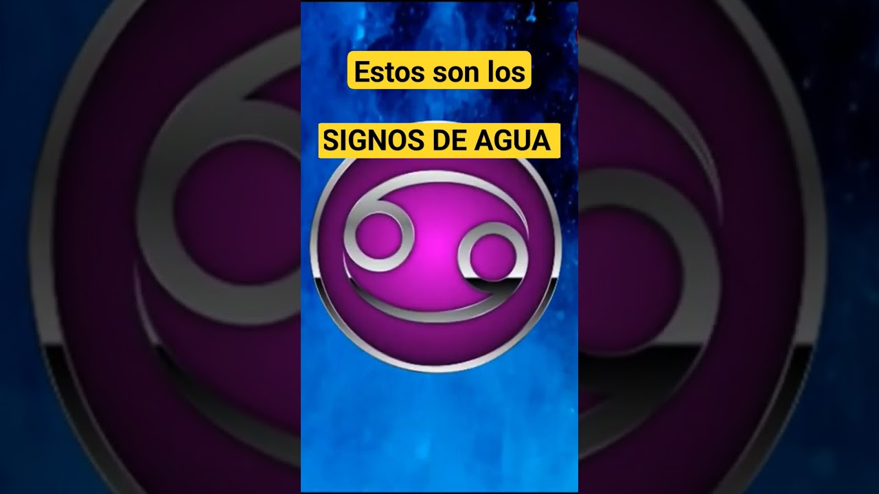 LOS SIGNOS DE ELEMENTO AGUA cáncer, escorpio y piscis