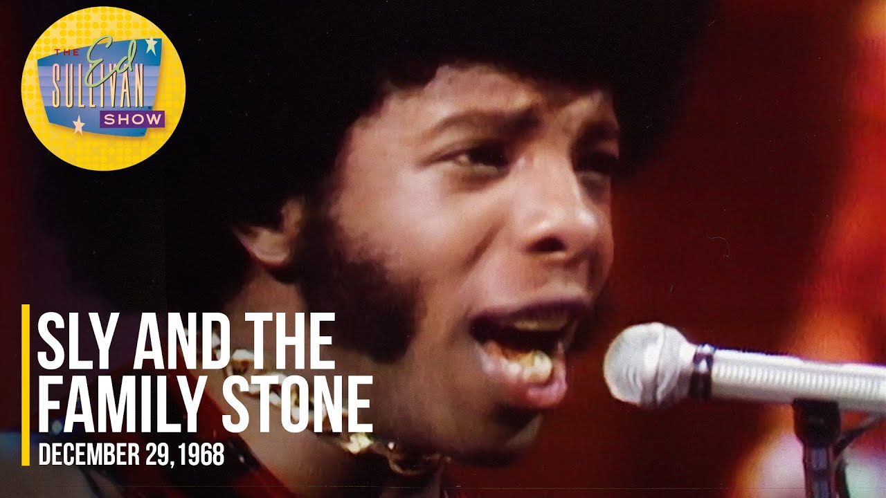 Sly And The Family Stone "I Want To Take You Higher" on The Ed Sullivan Show